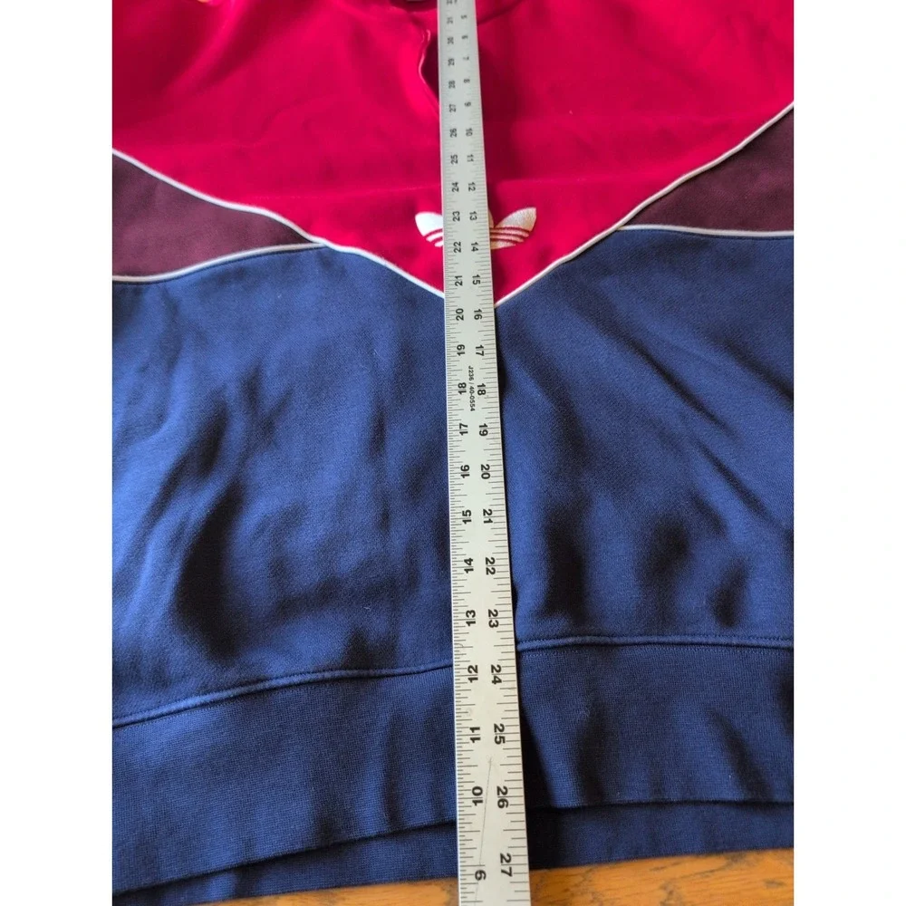 Adidas Men's ADICOLOR SEASONAL ARCHIVE HALF-ZIP CREW SWEATSHIRT L